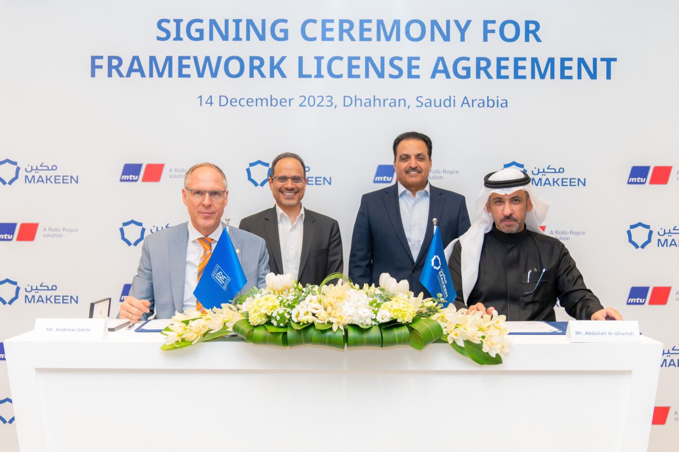 Makeen and Rolls-Royce Power Systems Forge Groundbreaking Partnership to Manufacture mtu Engines in Saudi Arabia